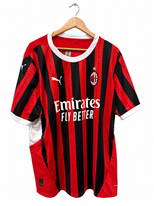 AC Milan 2024/25 thuisshirt maat XXL, voorkant