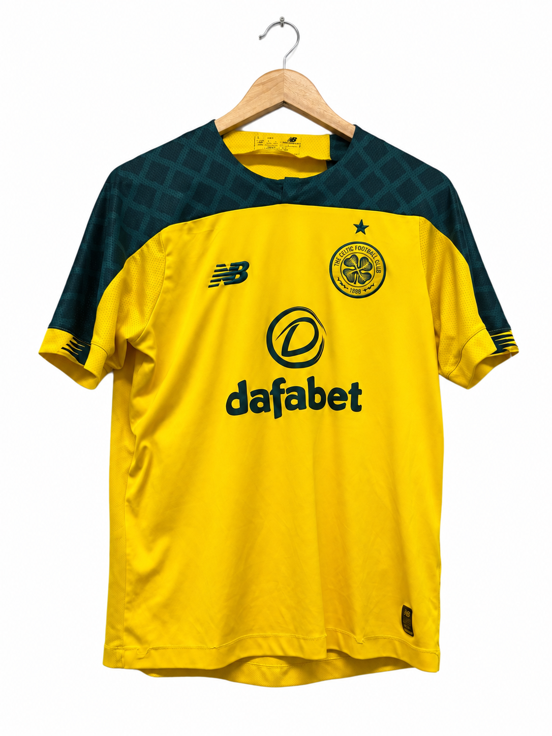 Celtic 2019/20 uitshirt maat S, voorkant
