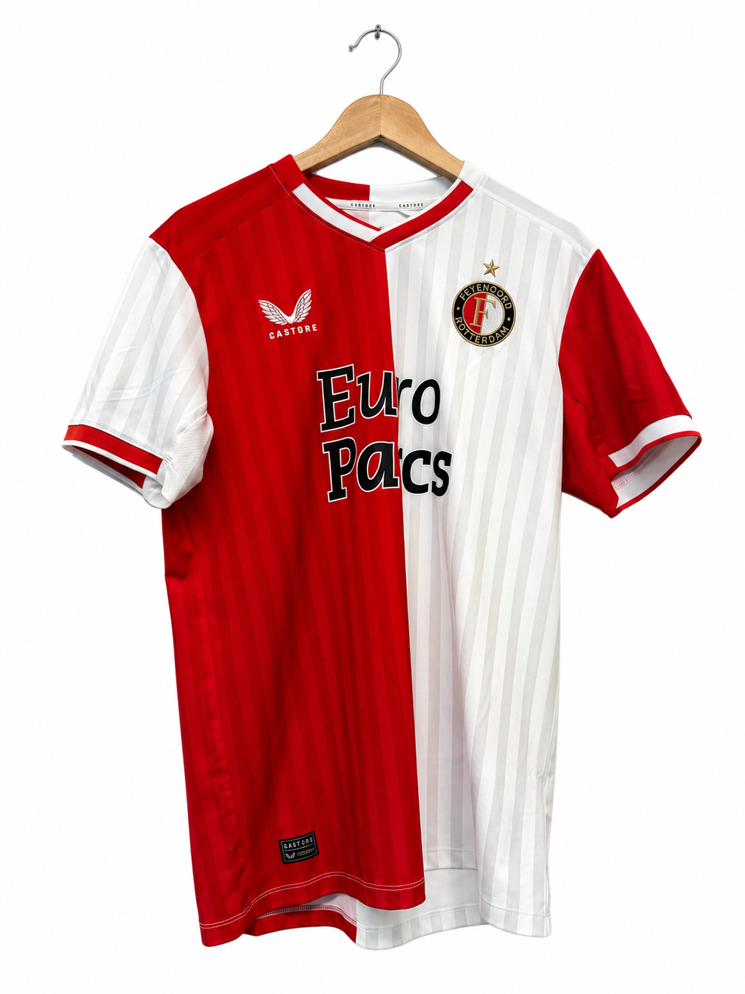 Feyenoord 2023/24 thuisshirt maat M, voorkant