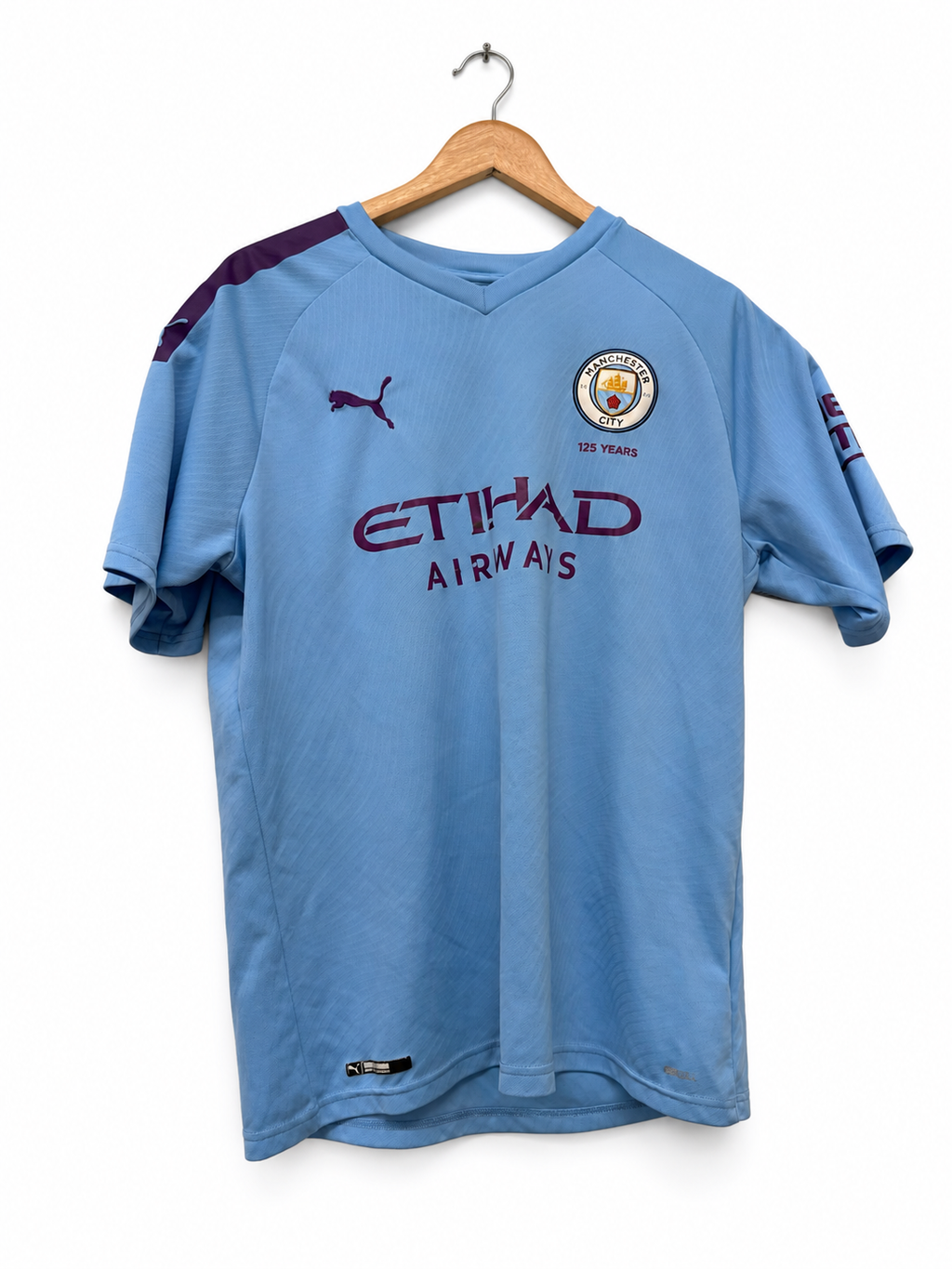 Manchester City 2019/20 thuisshirt maat L, voorkant