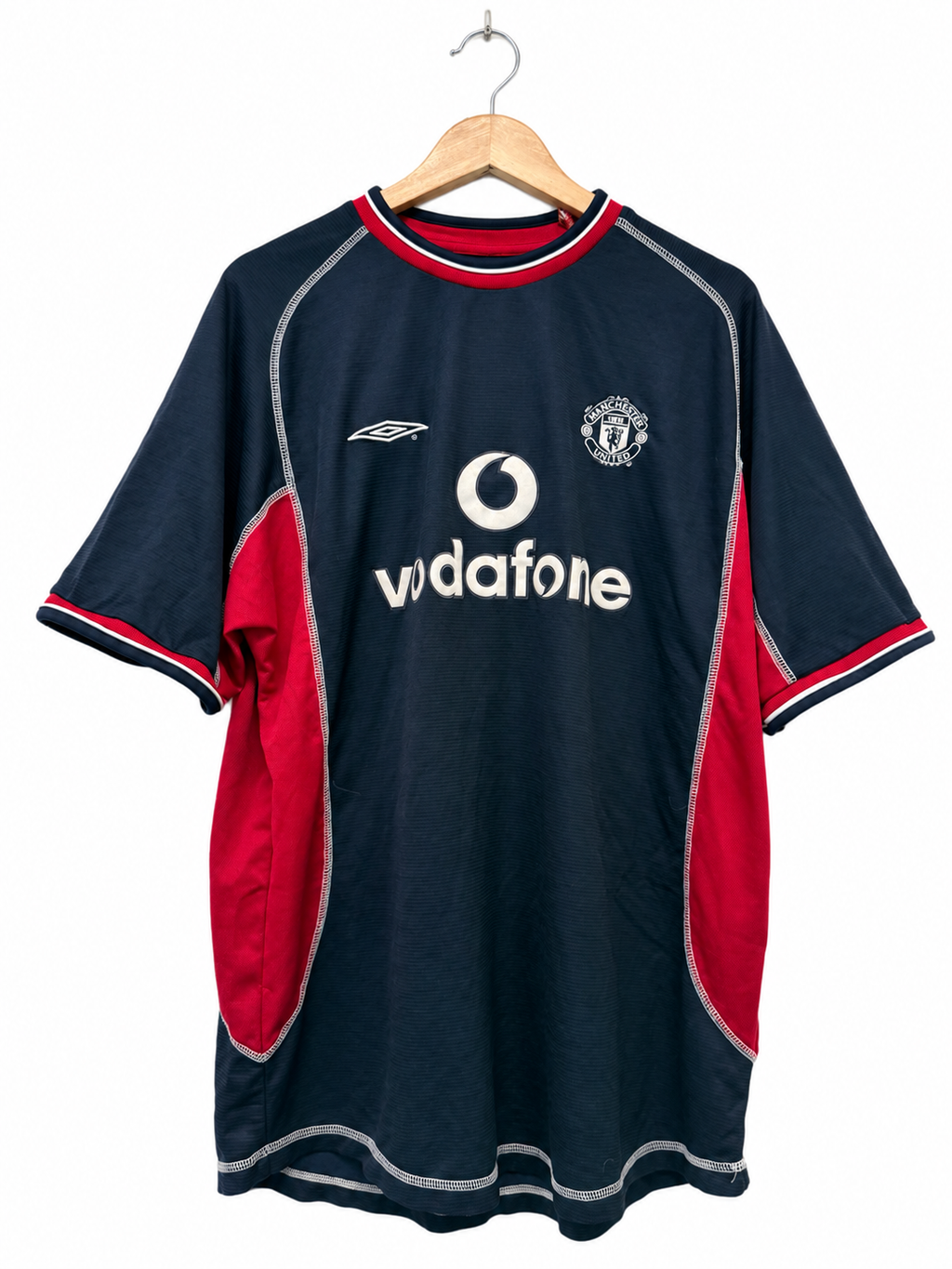 Manchester United 2000/01 third shirt maat XL, voorkant