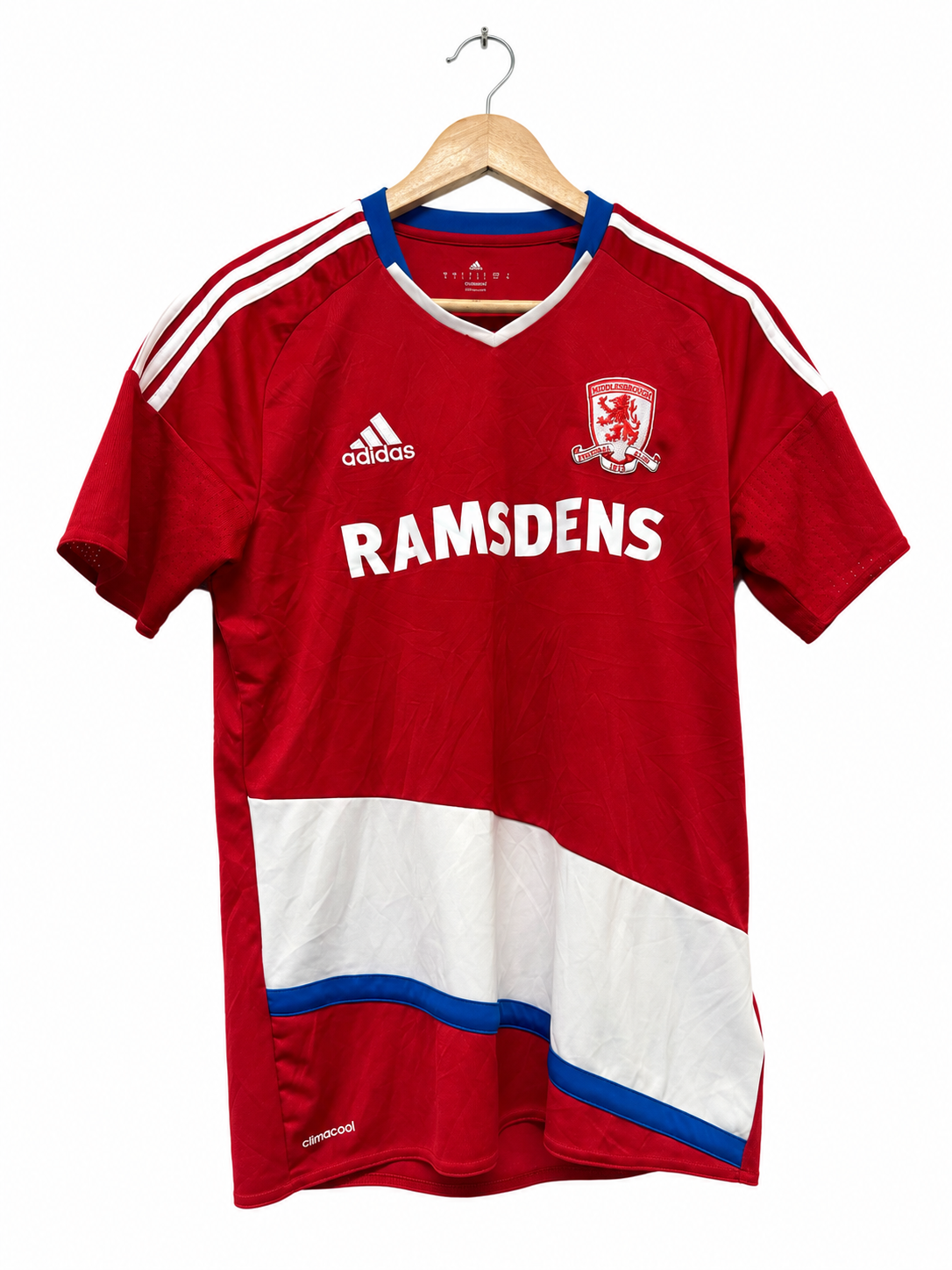 Middlesbrough 2016/17 thuisshirt maat S, voorkant