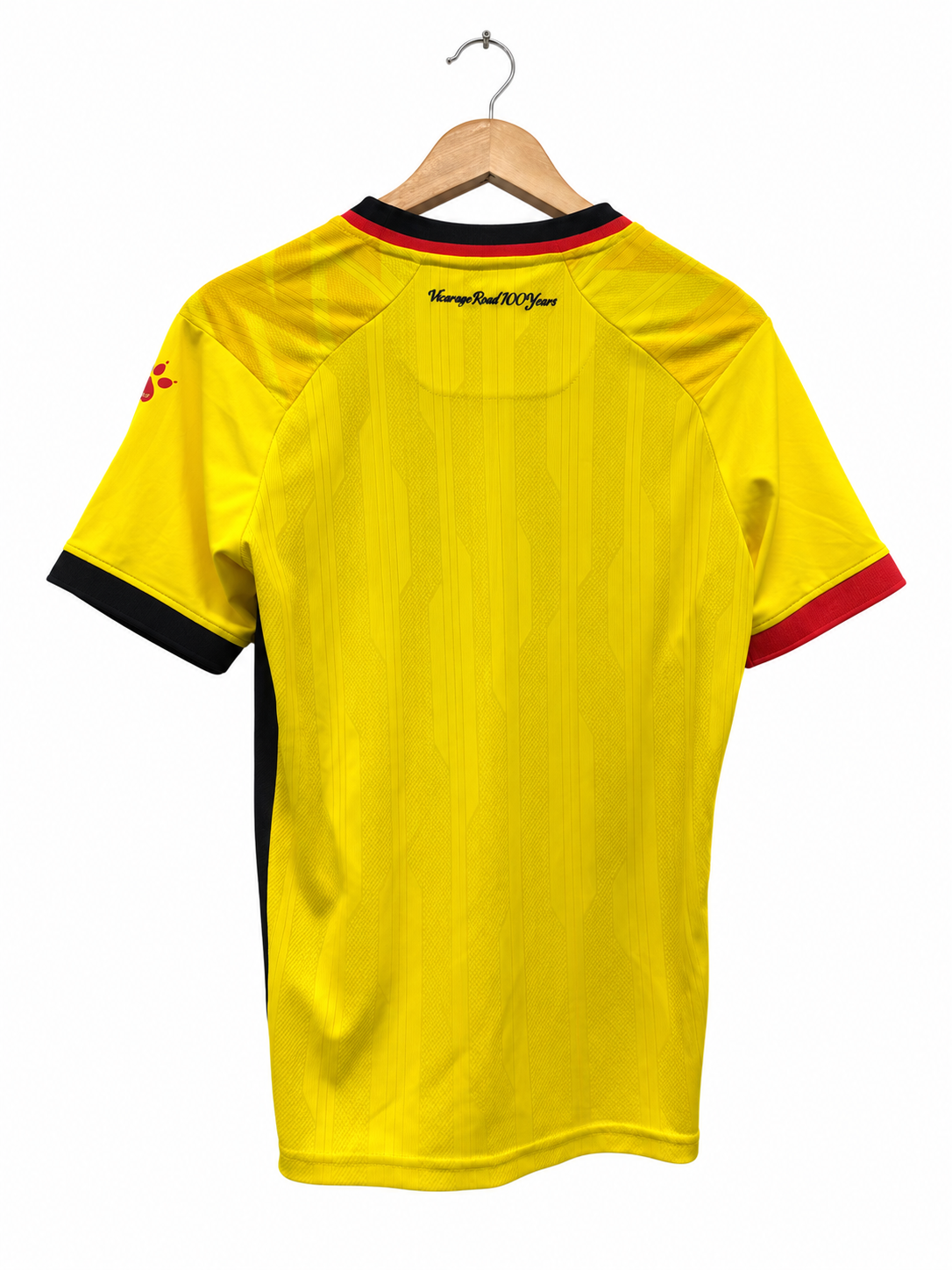 Watford FC 2022/23 thuisshirt maat S, achterkant