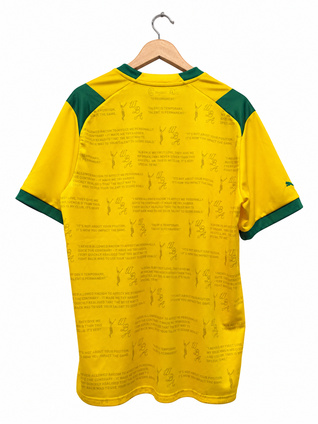 West Bromwich Albion 2022/23 uitshirt maat XL, achterkant